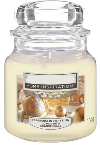 Yankee's Candle Scented Candle | Glistening Christmas Small Jar | Long Burning Candles | Perfect Mothers Day and Easter Gifts for Women