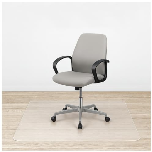 Protector Suelo Silla Ruedas PVC Resistente (120cm x 90cm) – Protector Suelo Transparente Antideslizante 1mm– Alfombra Silla Escritorio Antiralladuras - Alfombra Silla Escritorio para Oficina y Hogar