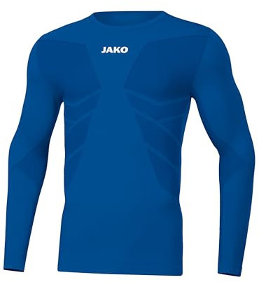 JAKO Herren Longsleeve Comfort 2.0, Sportroyal, S
