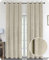 BEAUTEX Rideau occultant à œillets - En velours - 140 x 245 cm (largeur 140 cm, hauteur 245 cm, beige)