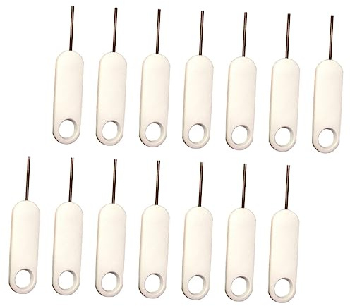 SHINEOFI Estrattore Sim 20 Pezzi Spillo per Apertura Sim Rimozione Chip Telefono Strumenti Espulsori Smartphone Compatibili Tutti i Modelli, Set Accessori Pratici per Uso Quotidiano