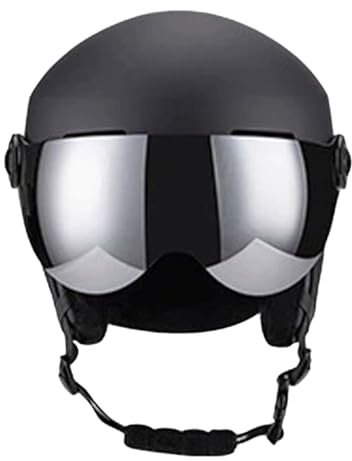Qfdiwr Caschi da Sci per Uomini | Attrezzatura da Snowboard Traspirante e Calda,Casco da Snowboard Invernale Antivento,Per Uomini Donne Giovani Adulti Giovani Sciatori Snowboarder Discesa Resort