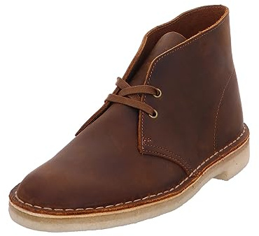 Clarks Originals Homme Desert Boot Cuir Dark Beeswax Bottes 41.5 EU