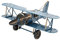 Retro Flugzeug Modell Eisenmodell Modell Flugzeug Modellflugzeug Flugzeug Miniatur Dekoration Flugzeug Handwerk Modelle Flugzeuge (Blau)