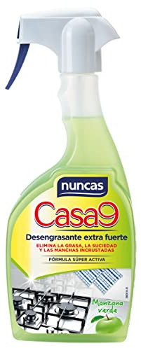 Nuncas Casa9 - Desengrasante Premium Multiusos - Manzana Verde - 500 ml