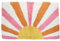 Rex London Badematte Sunset Bad Vorleger Sonnenuntergang Motiv