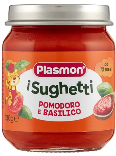Plasmon Sughetto Pomodoro e Basilico (6 Vasetti)