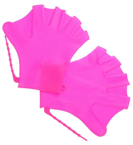 Milisten 1pair Swim Training Webbed Gloves for Boy Girl Hand Fins for Enhanced Performance Swimming Pool Activities Comfortable and for Beginners