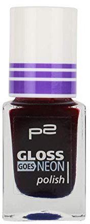 P2 Gloss goes NEON polish Nr. 060 carousel Inhalt: 10ml Nail Polish Top Coat Effekt Lack für trendy Nails