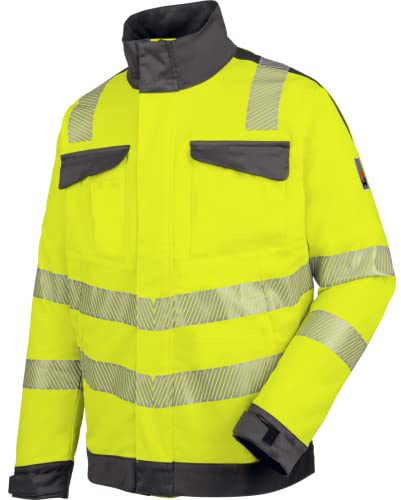 WÜRTH MODYF Warnschutz Bundjacke Neon EN 20471 3 gelb anthrazit - Größe L