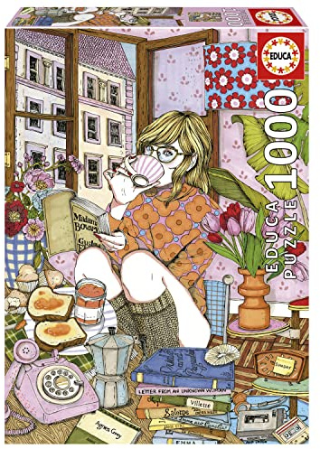 Educa - Puzzle 1000 pezzi Tempo per me, Ana Jarén | Puzzle arte moderna | Misura 48x68 cm | Per adulti 14+ (19557)