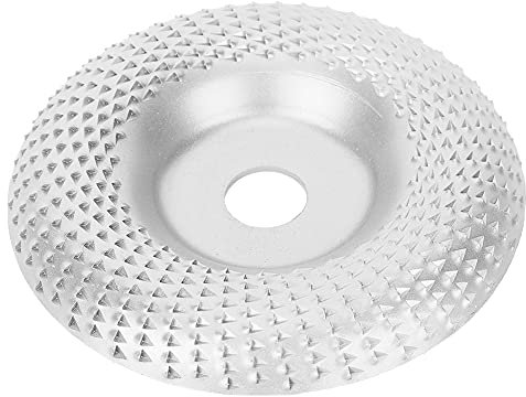 CruSio Ruedas de Corte para Esmerilado Accesorios para Ruedas de Corte para Esmerilado en Ángulo Piezas de Hardware (Placa Tallada de Raíz Curvada Roja E1-533)/Placa Plateada para Tallar Raíces Curv