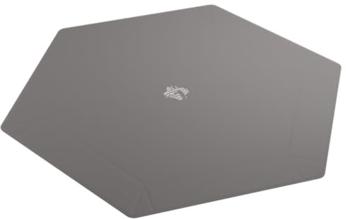 Gamegenic, Magnetic Dice Tray Hexagonal Black/Gray