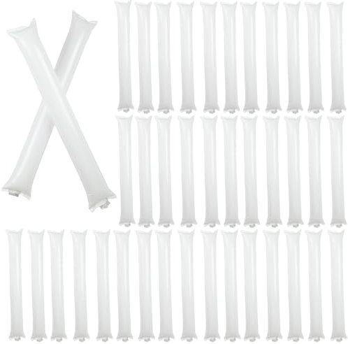 Thunder Sticks Noise Maker - Colorful Cheerleading Sticks Inflating Rods - Lightweight Noise Makers Favors Cheering Stick for Sports Events Parties Celebrations