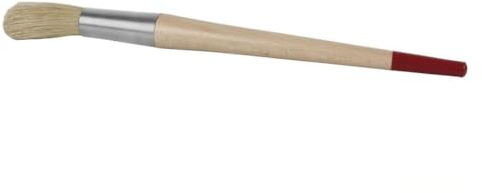pincel - pincel redondo de tamaño 24, ideal para detalles y acabados, con cerdas suaves y duraderas, apto para pintura acrílica y óleo.