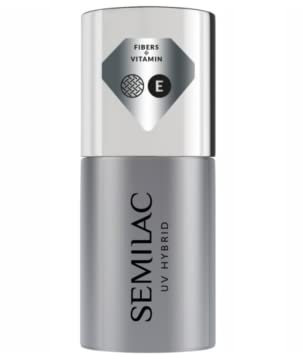 Semilac Dream Long Base Coat for UV Gel Nail Polish | Strengthening & Lengthening Formula | Protects Nails | Soak Off Formula | Suitable for UV/LED Manicure and Pedicure
