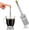 FinalPress Coffee and Tea Maker - Press the Plunger to Brew Anywhere - 304 Stainless Steel