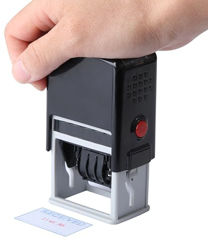 Self Ink Stamp Received + Dater Date and Received Self Ink Stamp