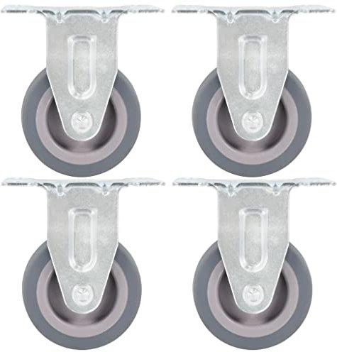 vidaXL 32 pcs Fixed Casters 50 mm