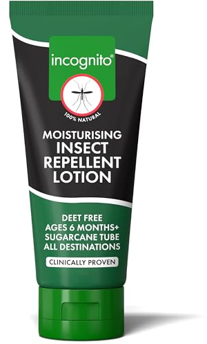 Inkognito myggavvisande lotion naturlig deet fri 100 ml