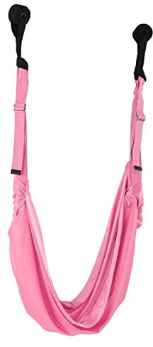 Conjunto de Columpio y Correa de Estiramiento de Yoga - Hamaca Ajustable para Cintura, Pierna y Espalda - Trapecio y Banda de Sportinggoods para Suministros De Yoga