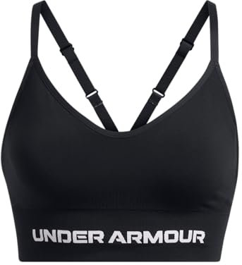 Under Armour Damen Vanish Seamless Low Bra Sport-BH, Schwarz, S EU