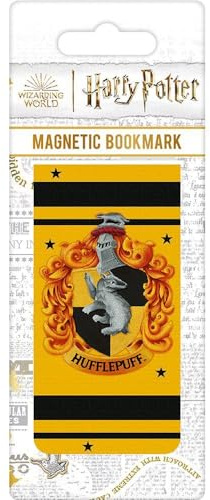 Pyramid Harry Potter Buntes Wappen Hufflepuff Magnetisches Lesezeichen