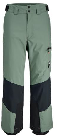 JACK & JONES Ski Pant Pantalones de esquí Jjalpes Aw25, Laurel Wreath, XL Hombres