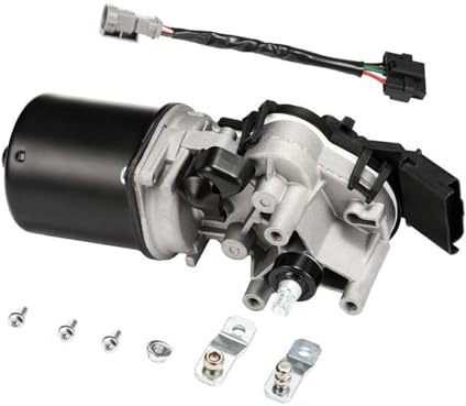 ERMWALR Front Windshield Wiper Motor Suitable for Dacia Logan Sandero Stepway 2013-2020 Replacement Original Part 288006475R 12V Durable and Reliable