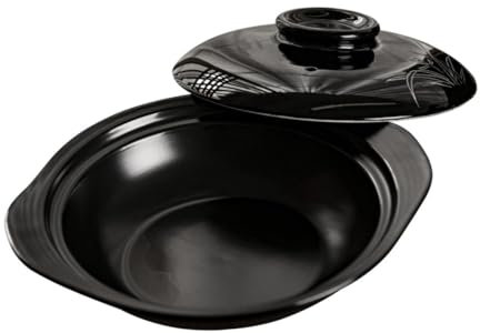 GRIRIW Cocotte En Terre Cuite Marmite En Argile Pour Cuisinière Bol En Céramique Émaillée Naturelle Cuisson Sûre Pour Un Usage Commercial