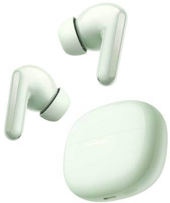 XIAOMI Redmi Buds 8, écouteurs sans Fil, autonomie de 11h+44h, Vert | ANC 50 dB, Transducteur dynamique 11 mm, audio certifié Hi-Res, réduction du bruit des appels par IA à 3 micros, IP54