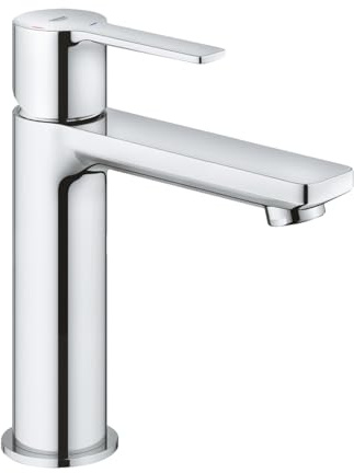 Grohe 23996001 Lineare Einhebelmischer für Waschbecken, Größe S, Chrom