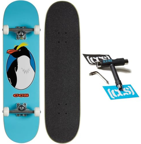 [CCS] Odd Birds Penguin Skateboard Complete 7.75