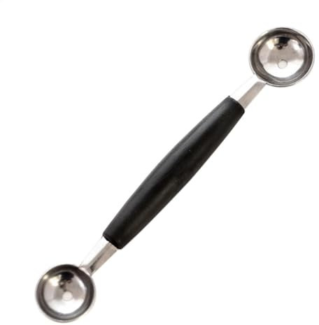 Cuillère À Me-lon Cuillère À Fruits | Cuillère À Bille Pour Me-lon, Couteau À Découper Fruits, Creative Double Fin Cuillère En Acier Inoxydable Scoop Fruit Cuillère, Cuisine Outils Pour Fruits