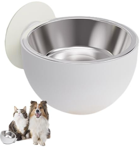 magnetica da parete per cani - per alimenti per animali domestici | Ciotole per gatti smontabili e a montaggio fisso, lavabile in lavastoviglie, d'acqua per l'alimentazione