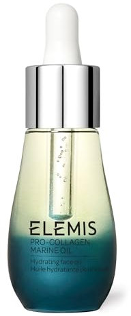 ELEMIS Pro-Collagen Marine Oil, Anti-Wrinkle Facial Elixir with a Trio of Algae-Rich Actives, Lightweight Face essence to Moisturise, Ocean Collagen for Revitalised and Radiant Skin, 15ml