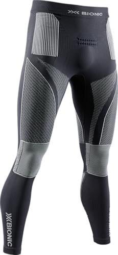 X-BIONIC Energy Accumulator 4.0 Strato Base Pantaloni Funzionali, Uomo, Charcoal/Pearl Grey, L