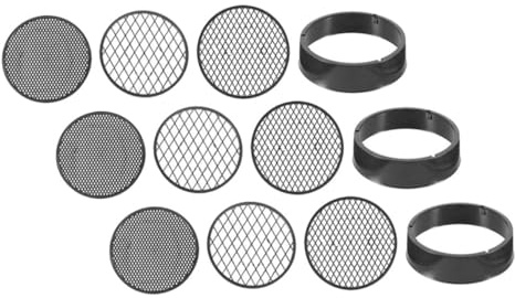 TOYANDONA Cedazo Manual De Malla Plástica 4.33 Pulgadas para Tamizar Tierra y Rocas Herramienta De Jardinería para Bonsáis y Plantas Domésticas