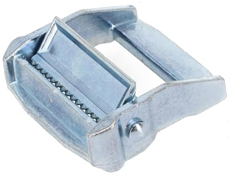 Zinklegeringsspänne för kraftiga fästremmar, fast spännare med knogrstängning, 38 mm/50 mm storlek för last, bagage och verktygslådor