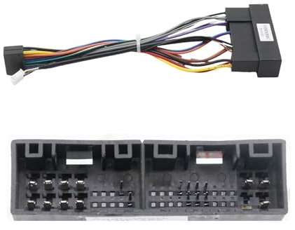 Bilradio Radioram 9 Tum För Kia För Cerato För Foret 2005-2012 Bilram Fascia Adapter Android Radio Dash Fitting Panel Kit Antennadapter(Only Cable-B)