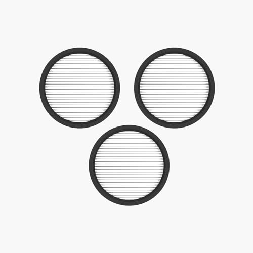 3 filtros HEPA de repuesto para aspiradora Ultenic U20