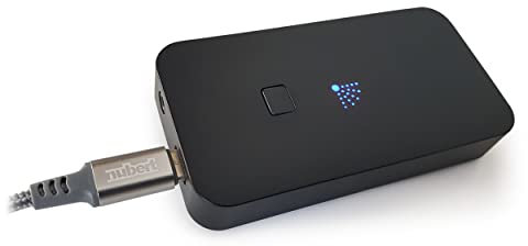 Nubert nuConnect TRX Funkadapter | Schwarz | Sender/Empfänger für Subwoofer und Aktivlautsprecher | Ersetzt Cinch-Kabel mit High Res Funk | Transceiver Geräte mit X-Connect | 1 Stück