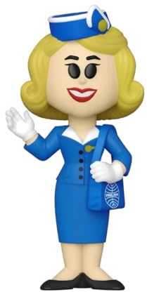 Funko Vinyl SODA, Pan Am, Stewardess, 1/6 Odds for Rare Chase Variant, Pan,Am, Collectable Vinyl Figure, Gift Idea, Official Merchandise, Toys for Kids & Adults, Ad Icons Fans