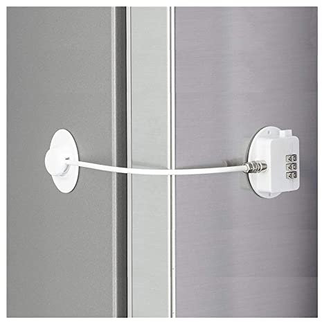 SEIDER 3 Code Gefrierschrank Sicherheit 3 ​​Passwort Kühlschrank Kühlschrank Kindersicher Winodw Schubladentür Toilette(B)