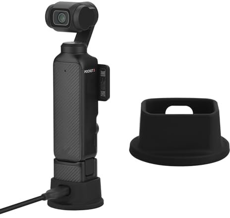 DJI OSMO Pocket 3 Desktop Stable Bracket - Non-Slip Silicone Support Adapter - Mount Stand Base for Gimbal Camera Accessories