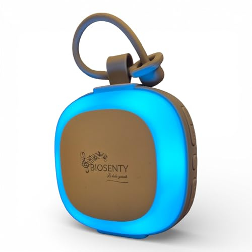 INNOVATION DÉTECTEUR DE PLEURS machine à bruit blanc bébé et adulte, 32 sons apaisants+son battement de coeur -Veilleuse RGB 8 couleurs-minuteurs 30/60/90 minutes -USBC - biosenty le dodo garanti
