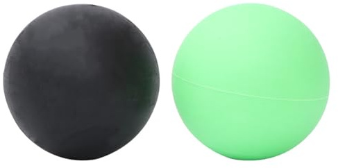 Gatuida 2pièces Boules De Massage Tpe Pour Fascia Balles De Yoga Et Massage Élastique Pour Dos Musculaire Pour Entraînement