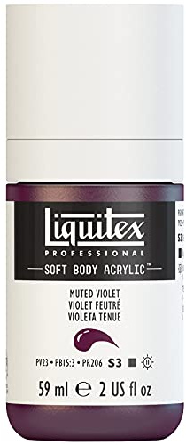 Liquitex Acrylic Paint, Muted Purple, 59 ml (Pack of 1)