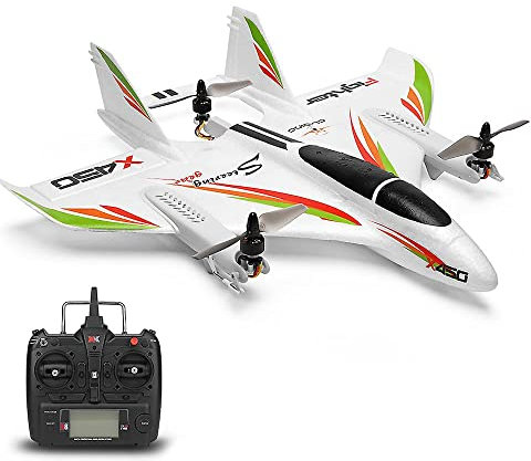 s-idee® XK X450 - Aereo radiocomandato radiocomandato da 2,4 GHz