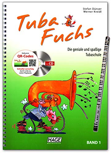 Tuba Fox volym 1 – den geniala och roliga tubaskolan – lärobok med CD – Hage Verlag EH3818 9783866264274
